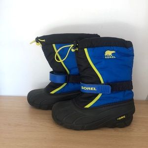 Sorel Kid's Flurry Padded Drawstring Weather Boots